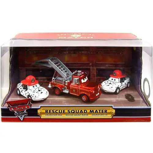 Disney / Pixar Cars Cars Toon Multi-Packs Rescue Squad in Light Up 3-Pack Exclusive Diecast Car Set