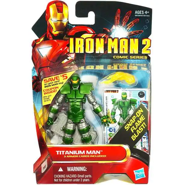 Iron Man 2 Comic Series Titanium Man Action Figure #31