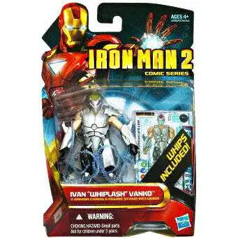 Iron Man 2 Comic Series Ivan "Whiplash" Vanko Action Figure #37