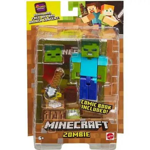 Minecraft Comic Maker Zombie Action Figure