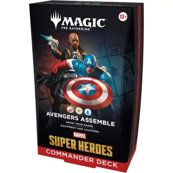 MtG Marvel Super Heroes Avengers Assemble Commander Deck [100 Cards] (Pre-Order ships June)