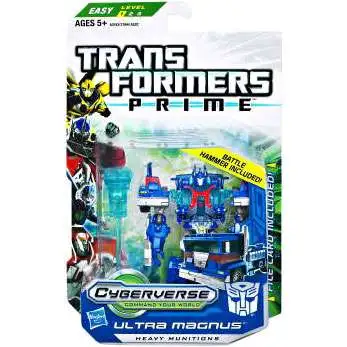 Transformers Prime Cyberverse Commander Ultra Magnus Commander Action Figure