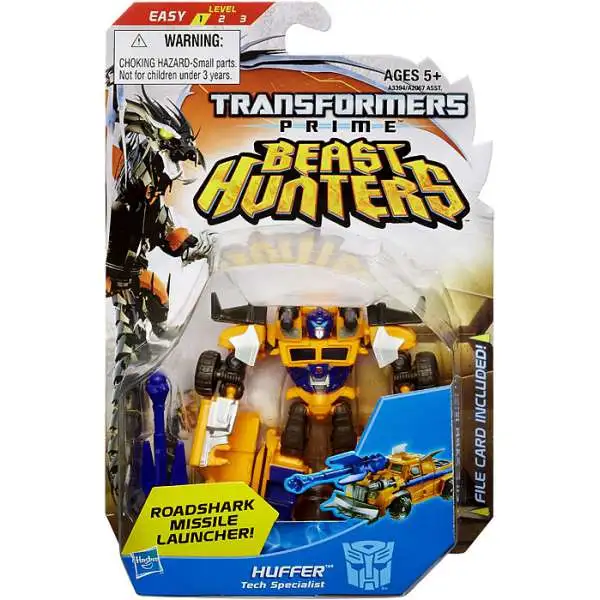 Transformers Prime Beast Hunters Huffer Commander Action Figure