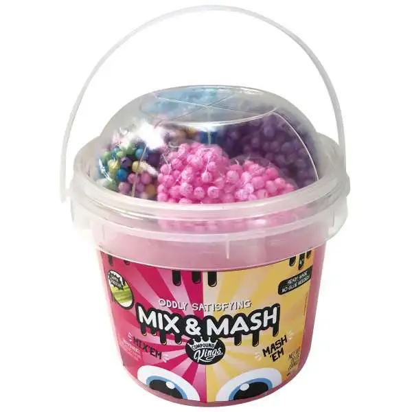 Compound Kings Mix & Mash - 50 Pack Mini Slime Containers DIY Slime Kit for Kids Non Stick Slime