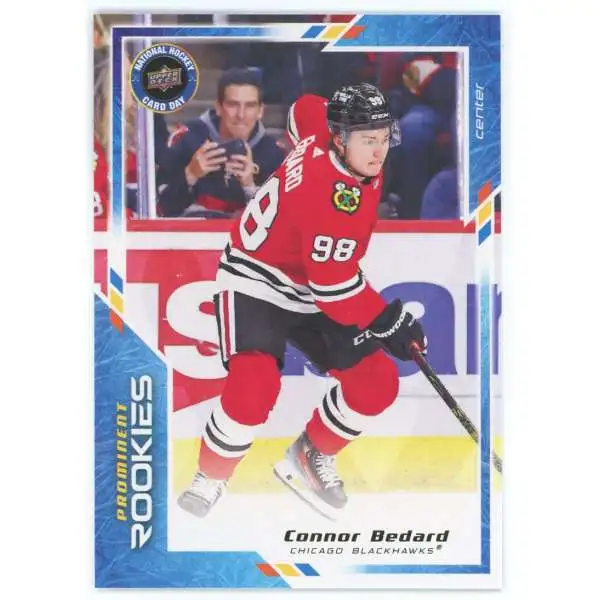 NHL Upper Deck 2024 National Hockey Card Day Prominent Rookies Connor Bedard NHCD-1