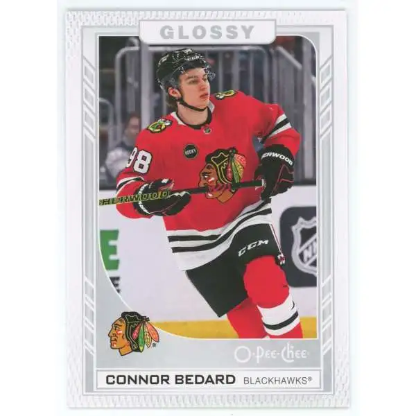 NHL Upper Deck 2023-24 Series 2 Hockey Glossy Connor Bedard R-47 [Rookie]
