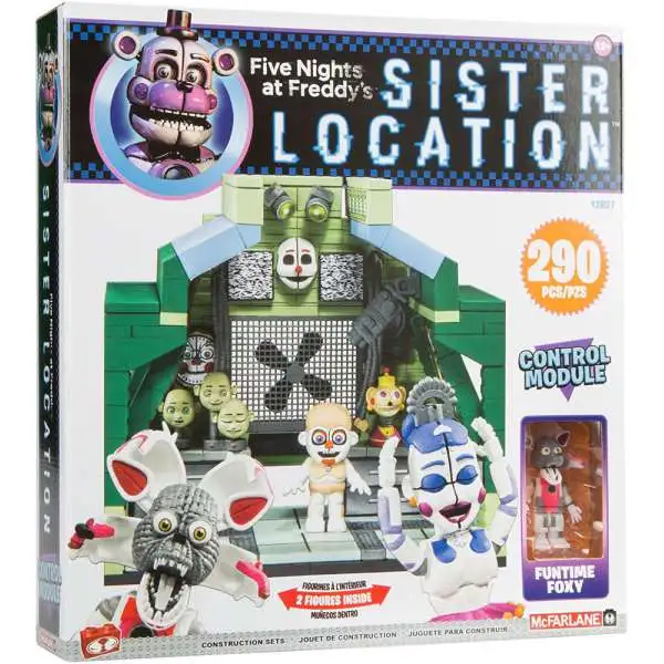 McFarlane Toys Five Nights at Freddy's Control Module Large Construction Set [Jumpscare Funtime Foxy & Ballora]