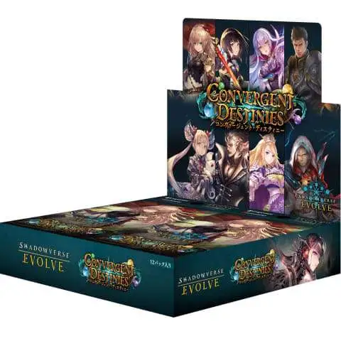 Shadowverse: Evolve Trading Card Game Convergent Destinies Booster Box [ENGLISH, 8 Packs] (Pre-Order ships May)