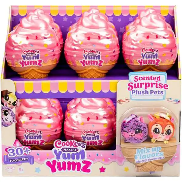 Cookeez Makery Yum Yumz Scented Plush Pet Mystery 2-Box [12 Packs] (Pre-Order ships January)