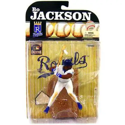 McFarlane Toys MLB Kansas City Royals Sports Picks Baseball Cooperstown Collection Series 6 Bo Jackson Action Figure
