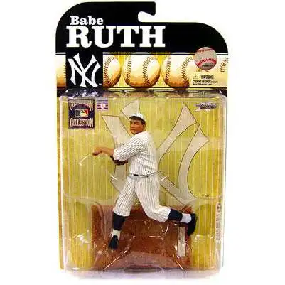 McFarlane Toys MLB New York Yankees Sports Picks Baseball Cooperstown Collection Series 6 Babe Ruth Action Figure [Yankees]