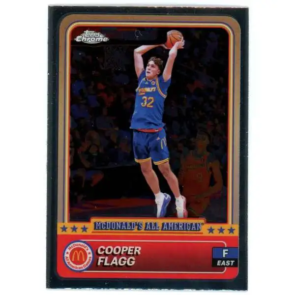 NCAA 2024 Topps Chrome McDonald's All American Basketball Cooper Flagg #28