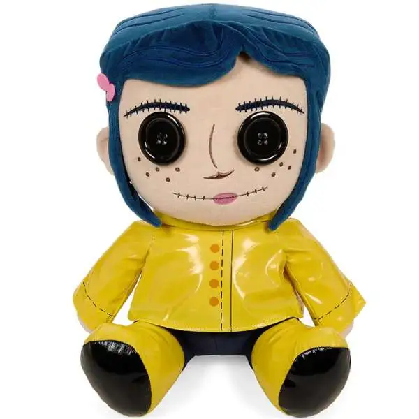 Phunny Coraline 13-Inch Plush [Button Eyes, Raincoat]