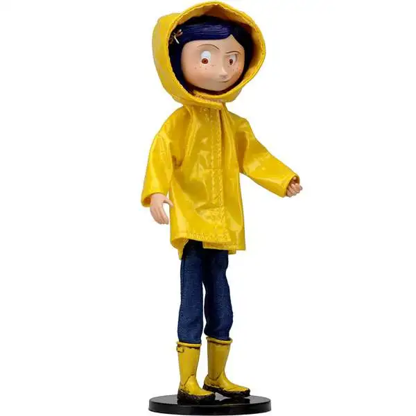 NECA Coraline 7-Inch Bendable Fashion Doll [Raincoat, Re-Issue]