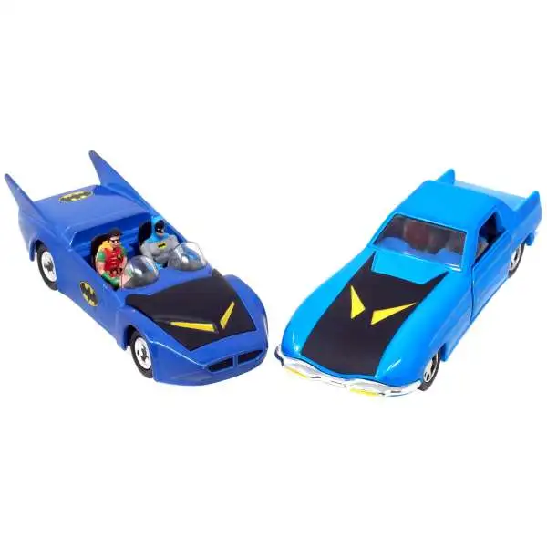 DC Batman The Bronze Age Collection 1970's Batmobile & 1980's Batmobile Diecast Car Set [Loose]