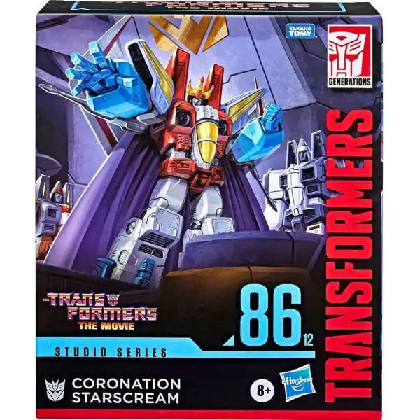 Transformers Generations Studio Series 86-12 Coronation Starscream Leader Action Figure
