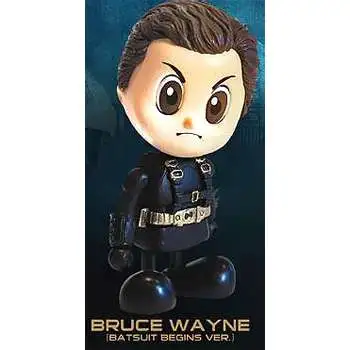 Batman Begins Cosbaby Bruce Wayne 3-Inch Mini Figure [Batsuit Begins Version]