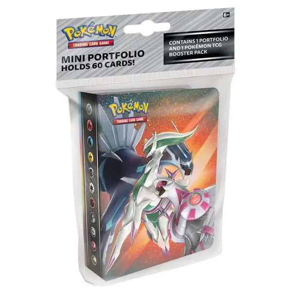 Nintendo Pokemon Sun & Moon Cosmic Eclipse Mini Portfolio [Includes 1 Booster Pack, Holds 60 Cards]