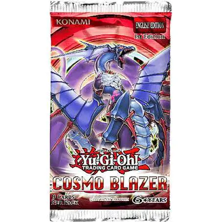 YuGiOh Cosmo Blazer Booster Pack [9 Cards 1st Edition]