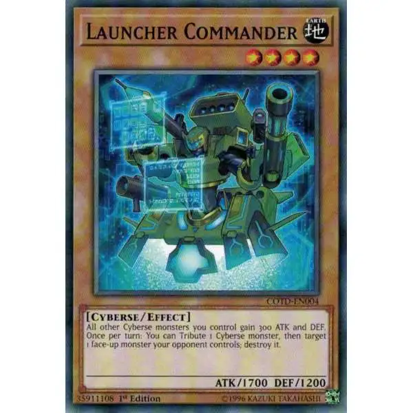 YuGiOh Code of the Duelist Common Launcher Commander COTD-EN004