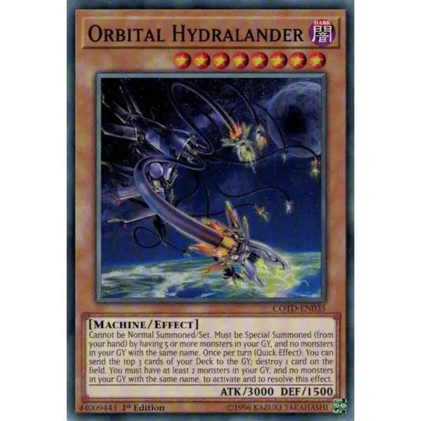 YuGiOh Code of the Duelist Common Orbital Hydralander COTD-EN035