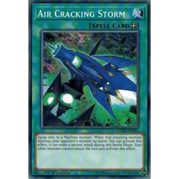 YuGiOh Code of the Duelist Common Air Cracking Storm COTD-EN055