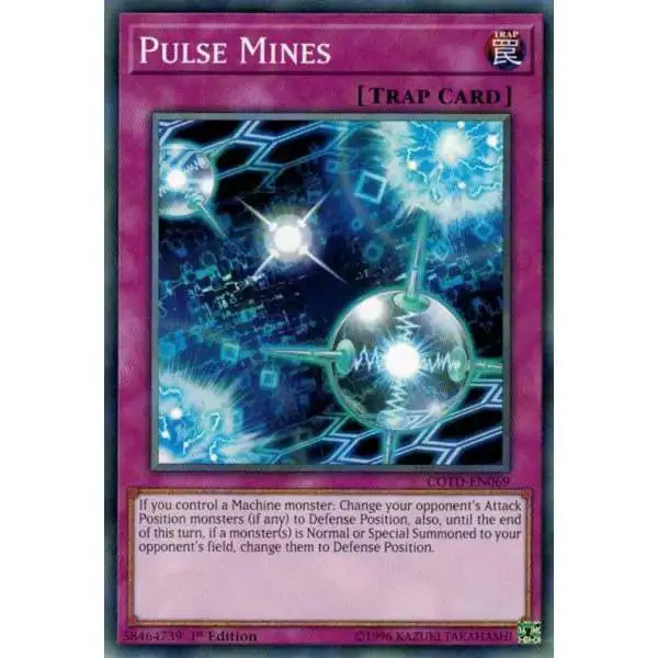 YuGiOh Code of the Duelist Common Pulse Mines COTD-EN069