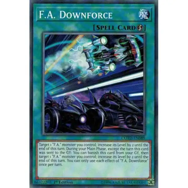 YuGiOh Code of the Duelist Common F.A. Downforce COTD-EN089