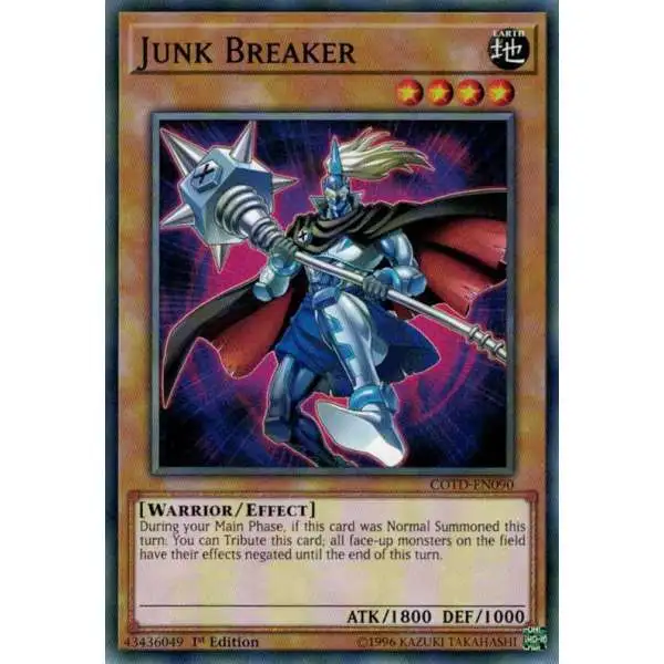 YuGiOh Code of the Duelist Common Junk Breaker COTD-EN090
