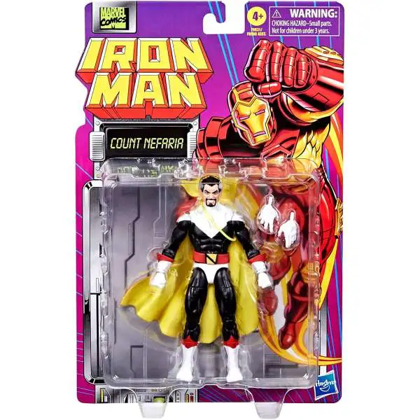 Iron Man Marvel Legends Retro Series Count Nefaria Action Figure