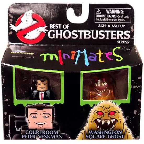 Ghostbusters Best of Minimates Series 2 Courtroom Peter Venkman & Washington Square Ghost Exclusive Minifigure 2-Pack