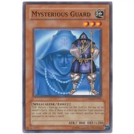 YuGiOh GX Trading Card Game Champion Pack: Game 1 Common Mysterious Guard CP01-EN013