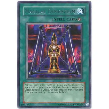 YuGiOh GX Trading Card Game Champion Pack: Game 2 Rare Magical Dimension CP02-EN011
