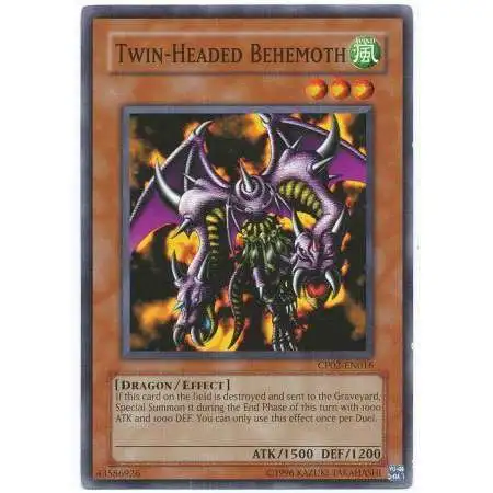 YuGiOh GX Trading Card Game Champion Pack: Game 2 Common Twin-Headed Behemoth CP02-EN016