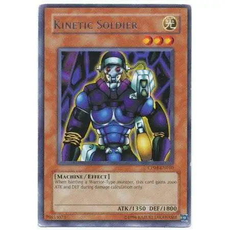 YuGiOh GX Trading Card Game Champion Pack: Game 4 Rare Kinetic Soldier CP04-EN010