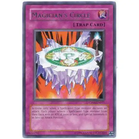 YuGiOh GX Trading Card Game Champion Pack: Game 4 Rare Magician's Circle CP04-EN011