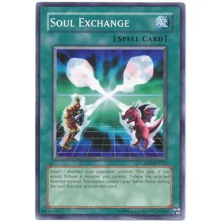 YuGiOh GX Trading Card Game Champion Pack: Game 4 Common Soul Exchange CP04-EN012