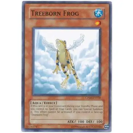 YuGiOh GX Trading Card Game Champion Pack: Game 4 Common Treeborn Frog CP04-EN020