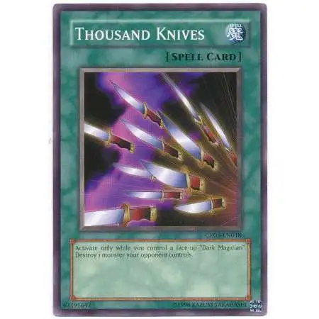 YuGiOh GX Trading Card Game Champion Pack: Game 5 Common Thousand Knives CP05-EN018