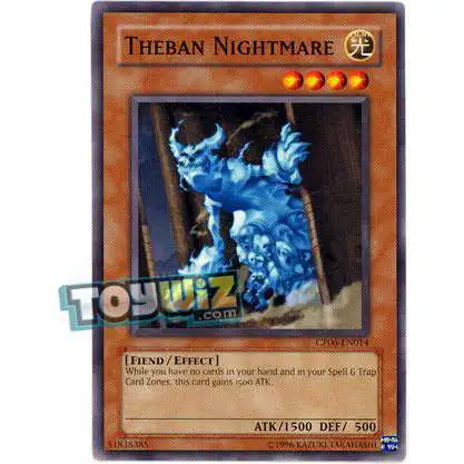 YuGiOh GX Trading Card Game Champion Pack: Game 6 Common Theban Nightmare CP06-EN014
