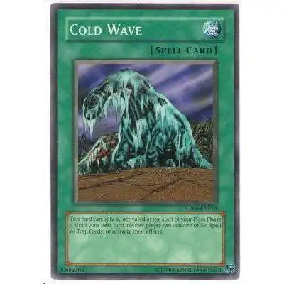 YuGiOh GX Trading Card Game Champion Pack: Game 6 Common Cold Wave CP06-EN018