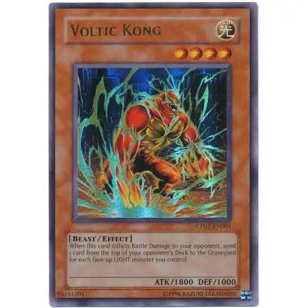 YuGiOh Champion Pack: Game 7 Ultra Rare Voltic Kong CP07-EN001