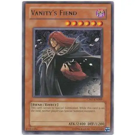 YuGiOh Champion Pack: Game 7 Rare Vanity's Fiend CP07-EN009