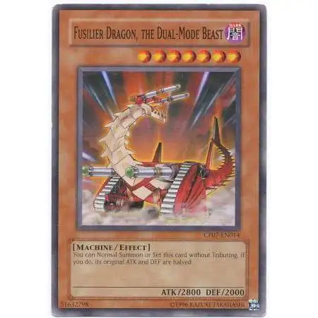 YuGiOh Champion Pack: Game 7 Common Fusilier Dragon, The Dual-Mode Beast CP07-EN014