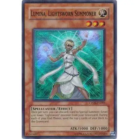 YuGiOh Champion Pack: Game 8 Super Rare Lumina, Lightsworn Summoner CP08-EN005