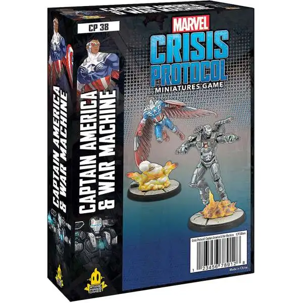 Marvel Crisis Protocol Captain America & War Machine Character Pack