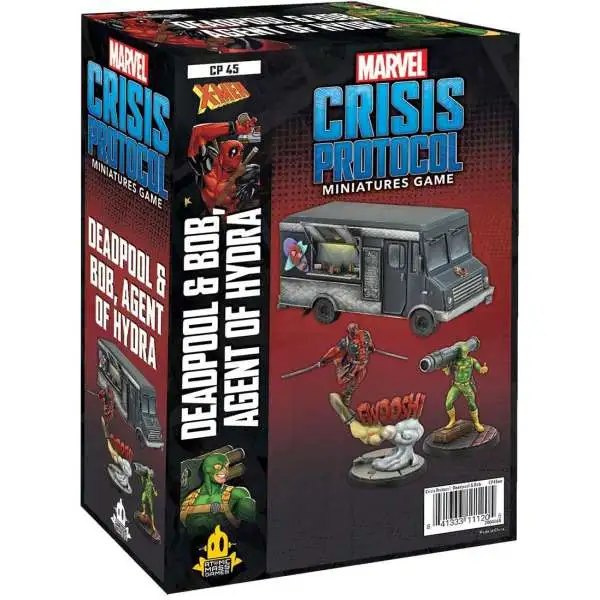 Marvel Crisis Protocol Deadpool & Bob, Agent of Hydra Character Pack