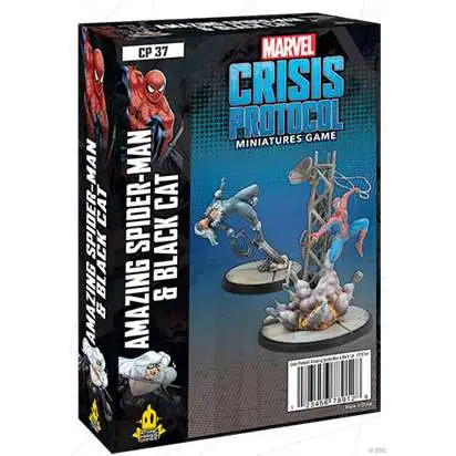 Marvel Crisis Protocol Amazing Spider-Man and Black Cat Character Pack