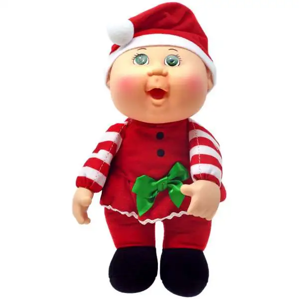 Cabbage Patch Kids Cuties Holiday Helpers Scarlett Santa Girl 9-Inch Plush #109