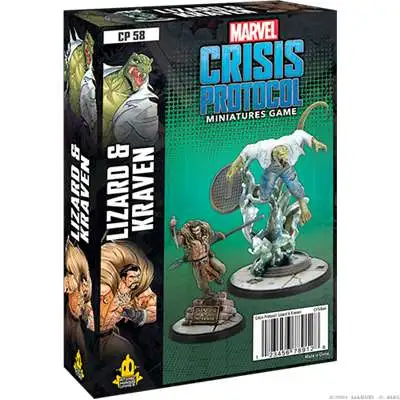 Marvel Crisis Protocol Lizard & Kraven Character Pack